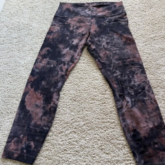 Lululemon Align High-Rise Pant 25" – Black & Pink Dye - Picture 1 of 5